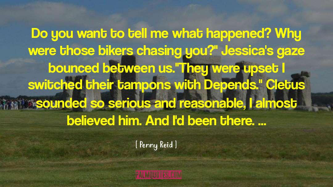 Tampons quotes by Penny Reid