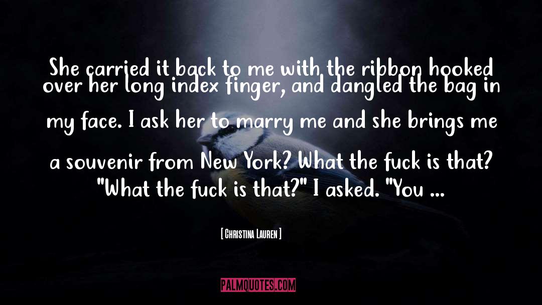 Tampons quotes by Christina Lauren