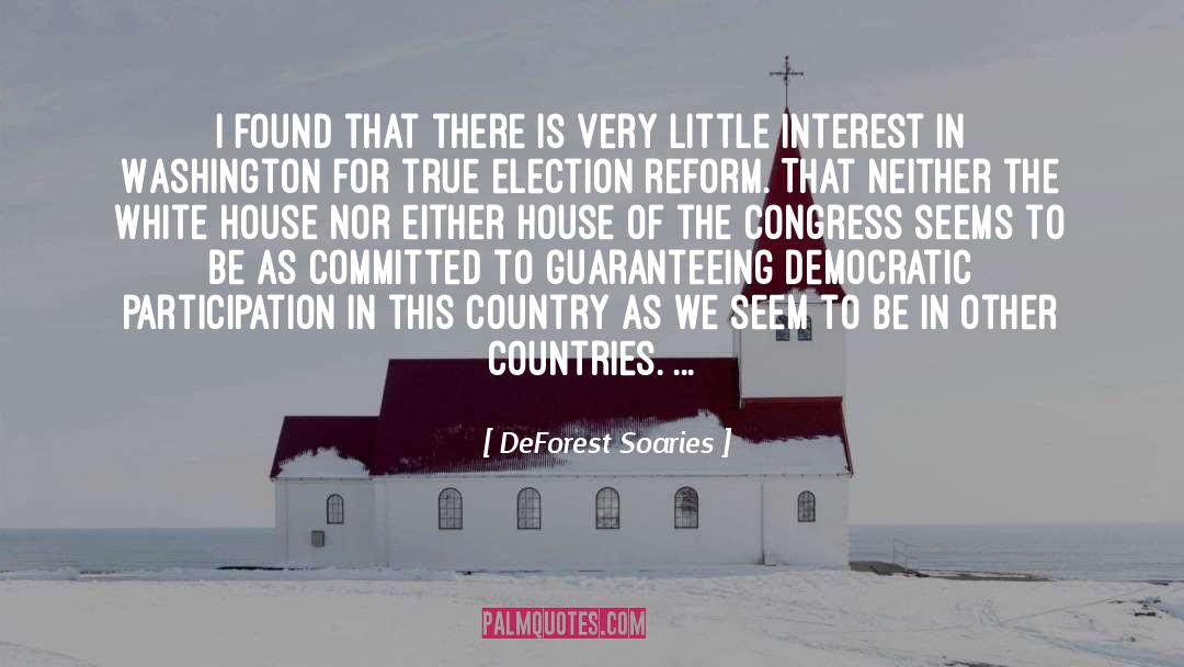 Tancredo For Congress quotes by DeForest Soaries