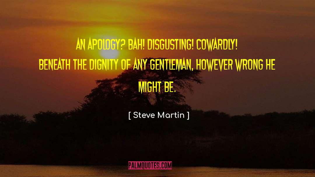 Tang Apology quotes by Steve Martin