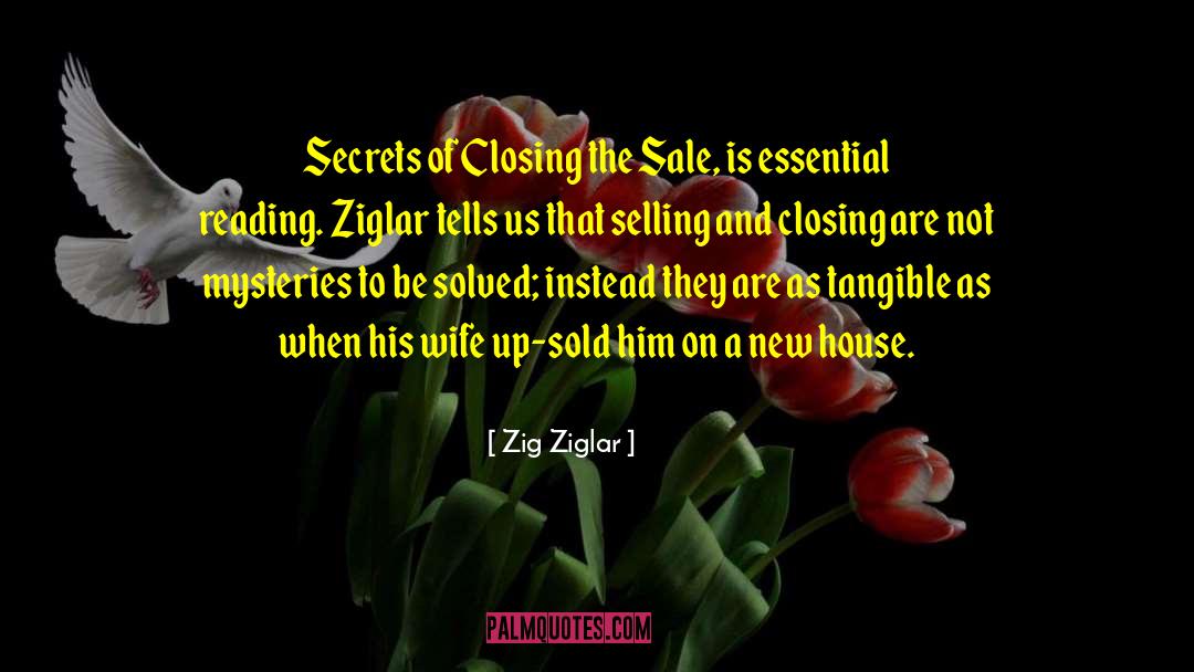 Tangible quotes by Zig Ziglar