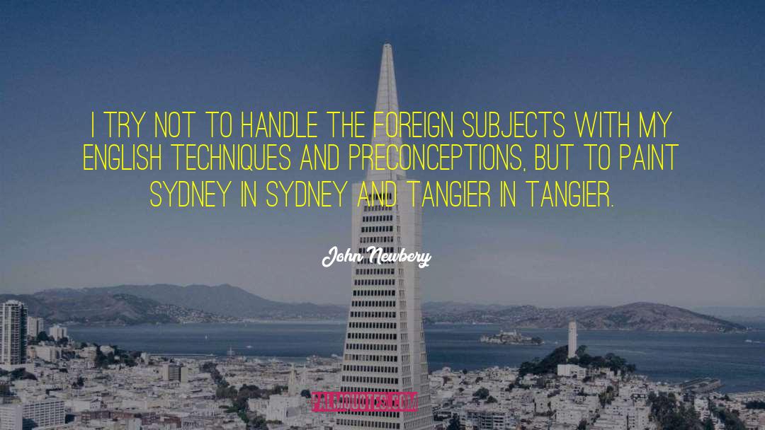 Tangier quotes by John Newbery