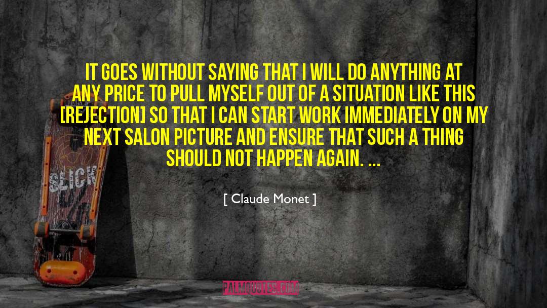 Tangles Salon quotes by Claude Monet