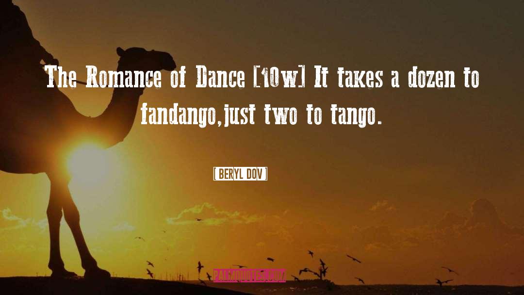 Tango quotes by Beryl Dov