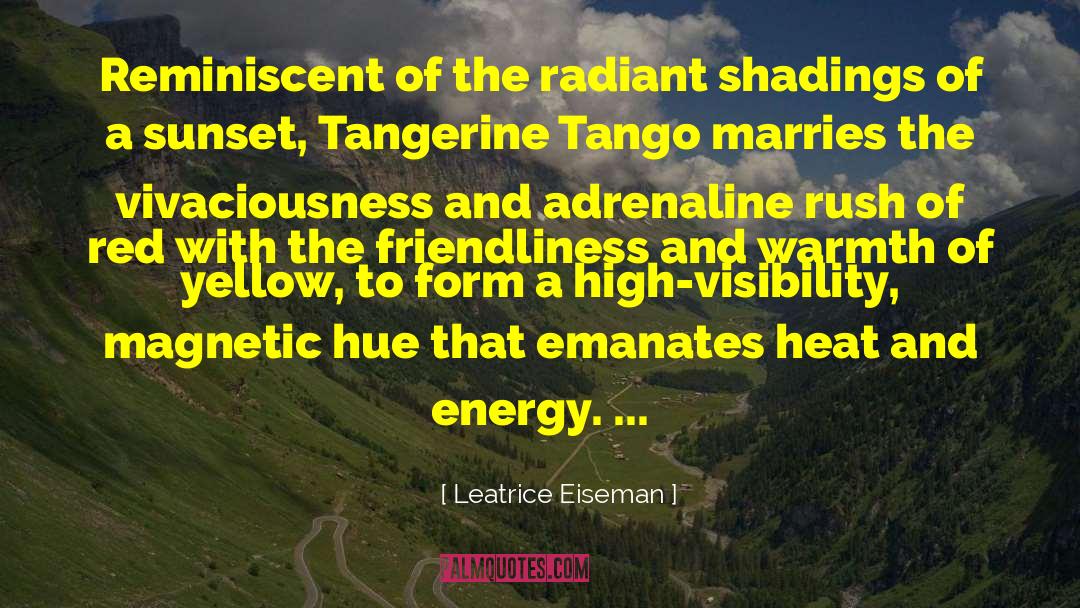 Tango quotes by Leatrice Eiseman