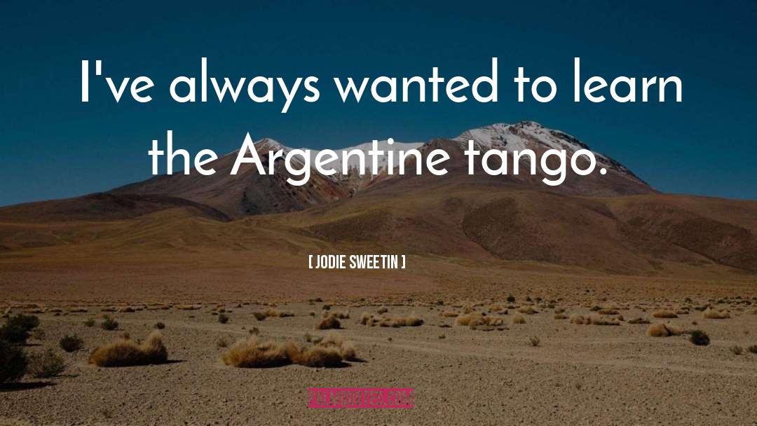 Tango quotes by Jodie Sweetin