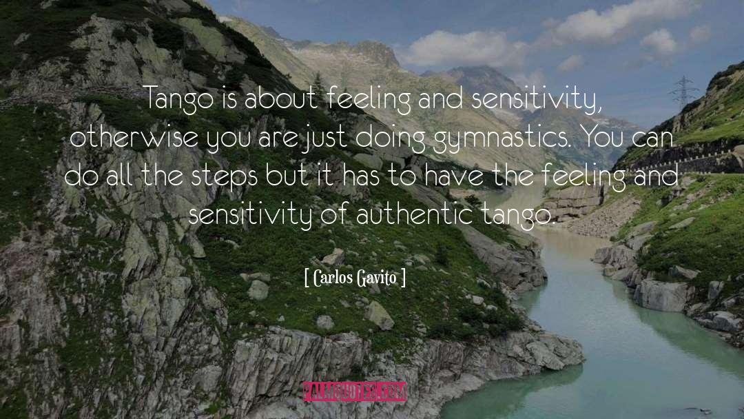 Tango quotes by Carlos Gavito