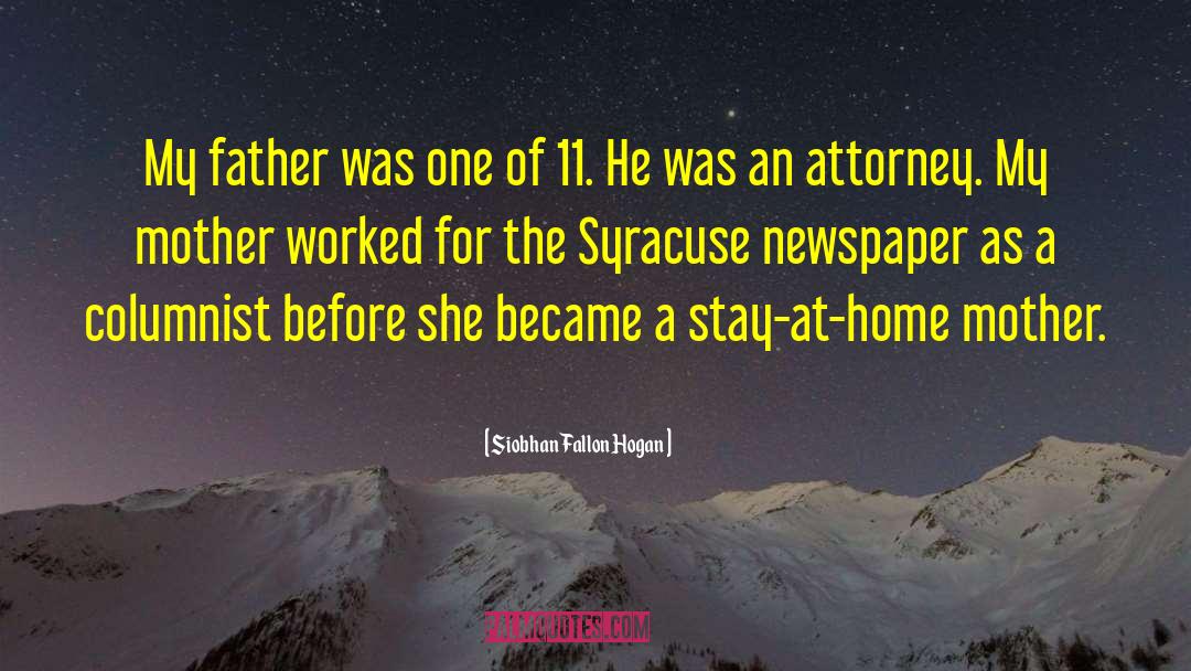 Tangoren Syracuse quotes by Siobhan Fallon Hogan