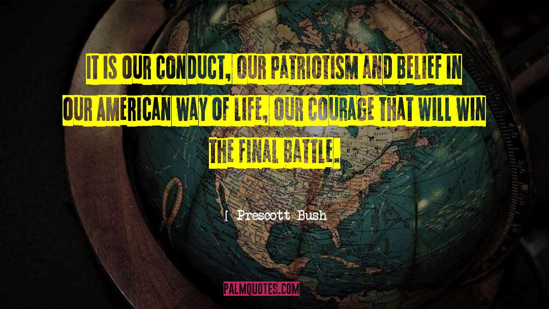 Tank Battle quotes by Prescott Bush