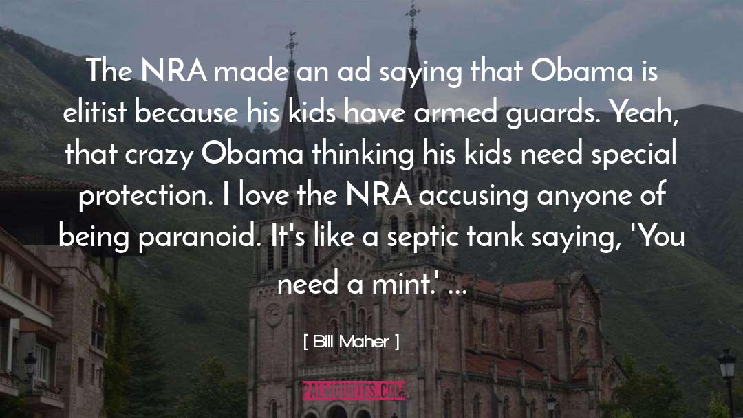 Tank Tops quotes by Bill Maher