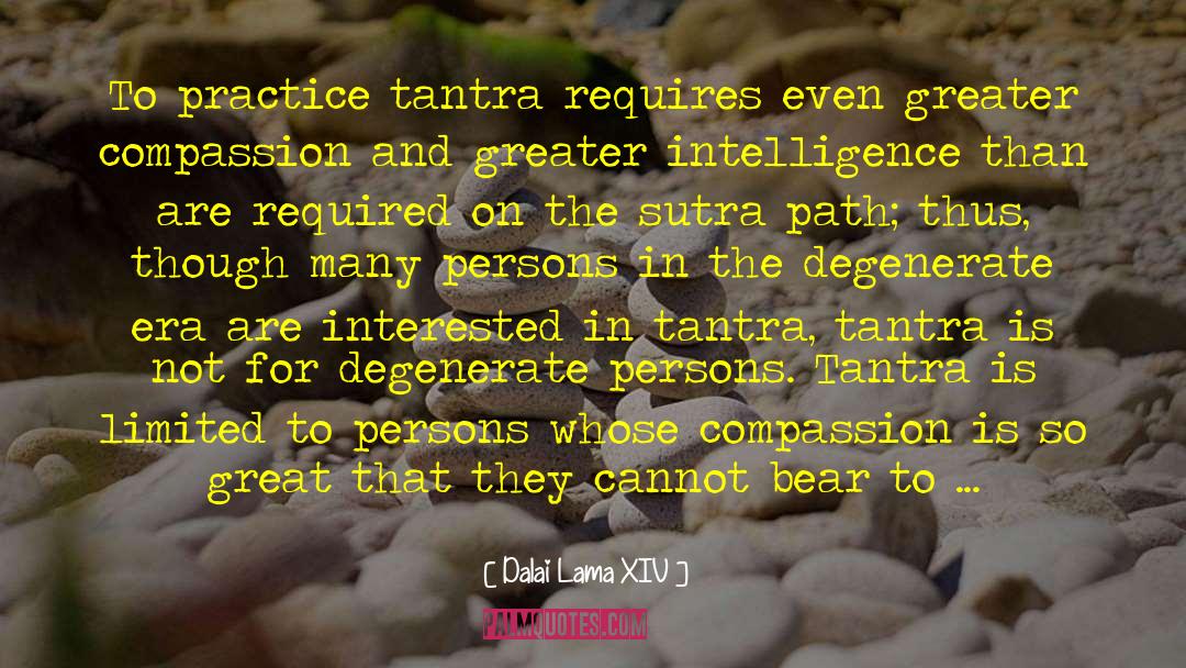 Tantra quotes by Dalai Lama XIV