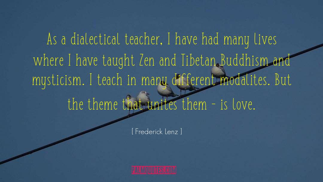 Tantric Buddhism quotes by Frederick Lenz