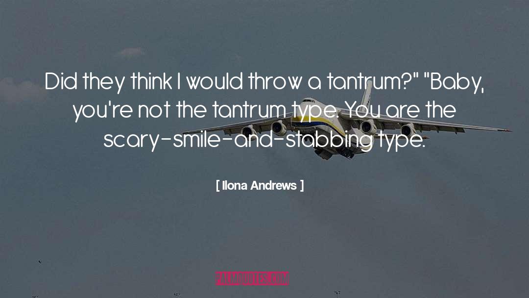Tantrum quotes by Ilona Andrews