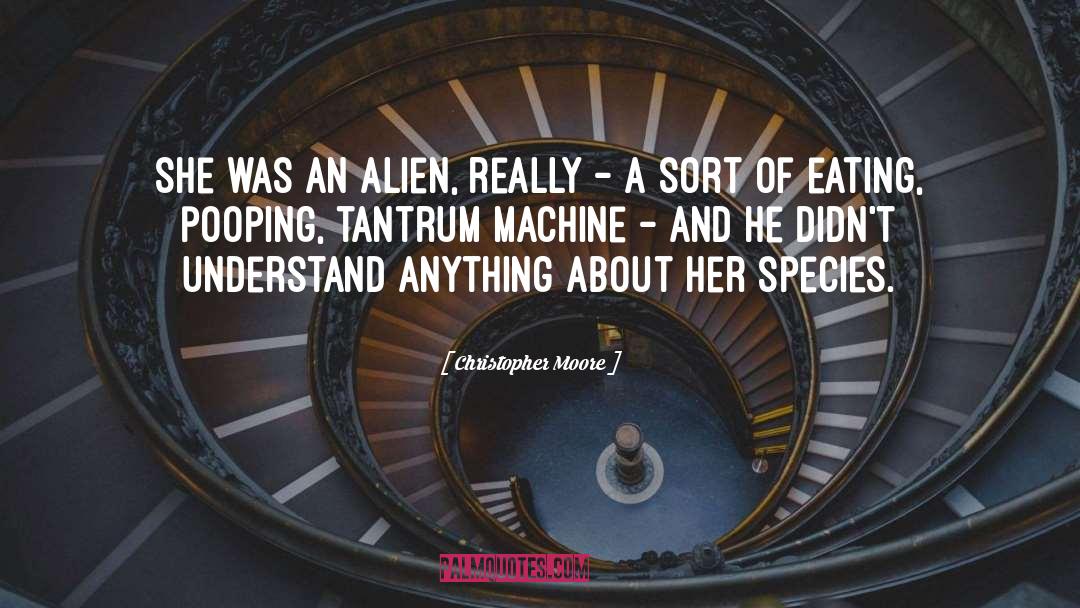 Tantrum quotes by Christopher Moore