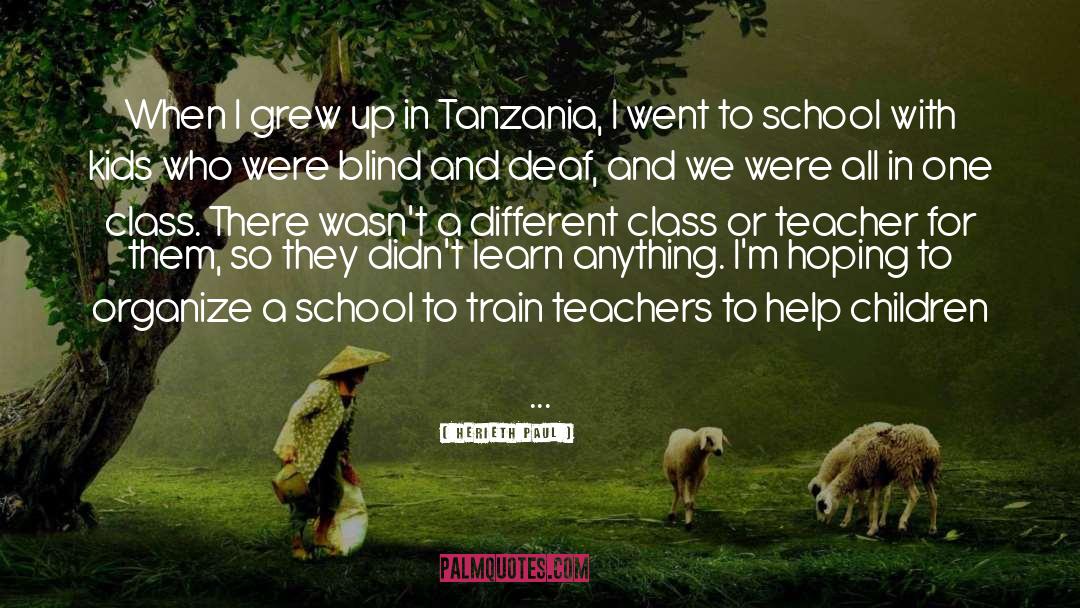 Tanzania quotes by Herieth Paul