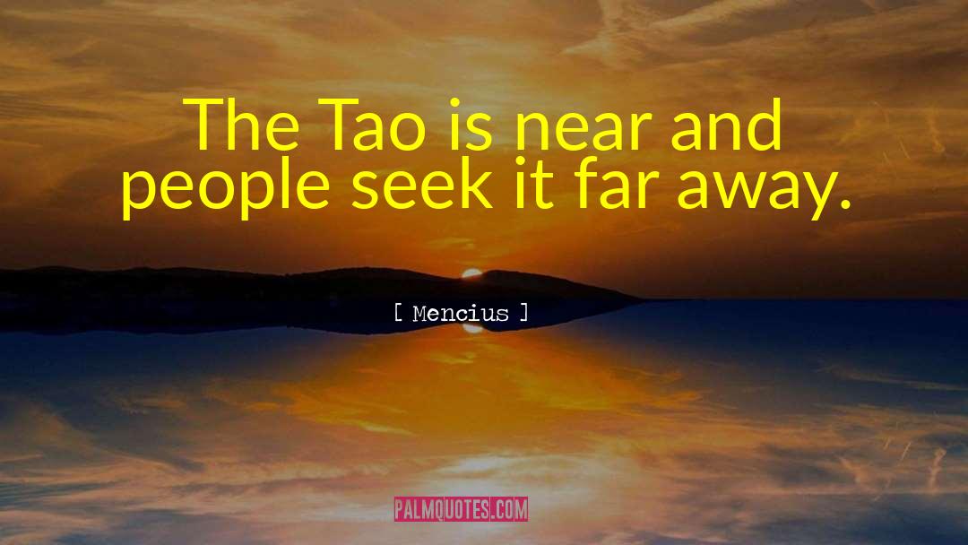 Tao Ching quotes by Mencius