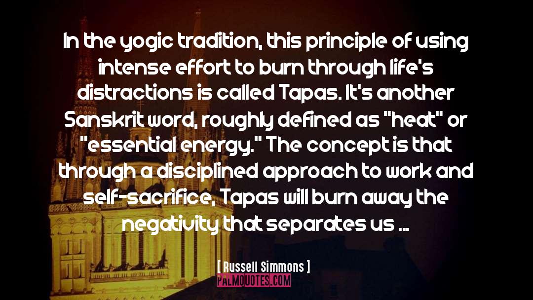 Tapas quotes by Russell Simmons