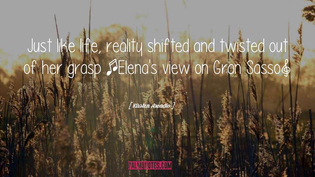 Tapered View quotes by Kirsten Arcadio