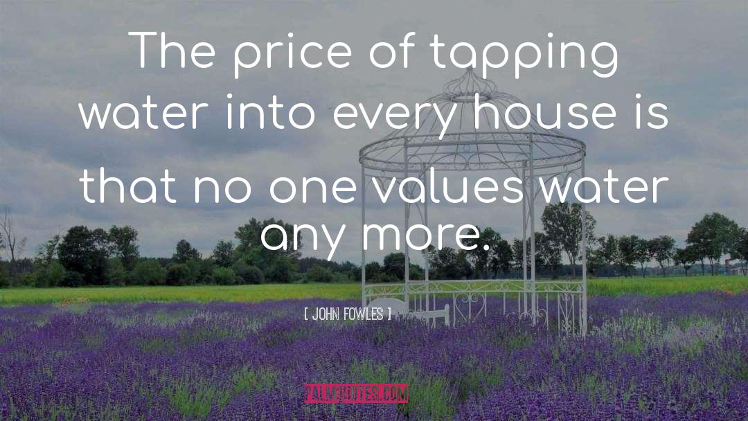 Tapping quotes by John Fowles