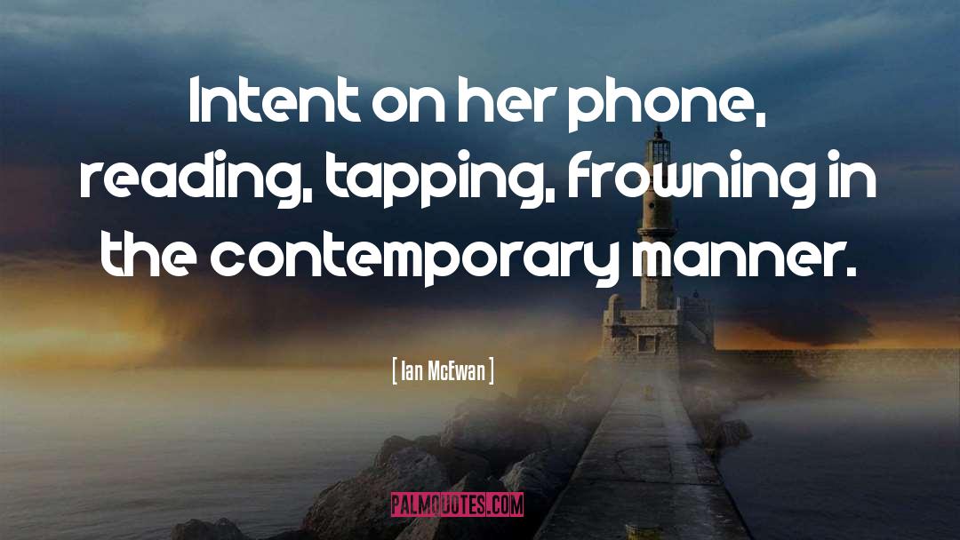 Tapping quotes by Ian McEwan