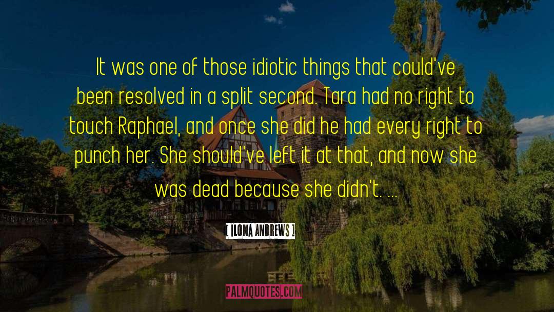 Tara Michener quotes by Ilona Andrews