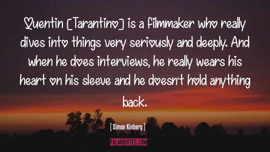 Tarantino quotes by Simon Kinberg