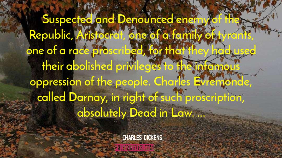 Tarasoff Law quotes by Charles Dickens