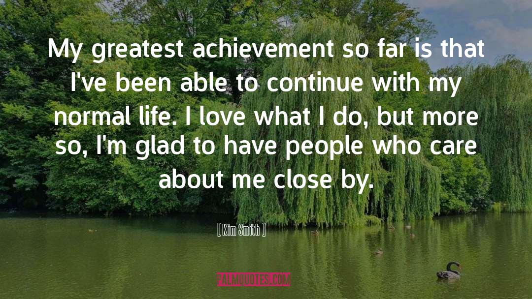 Target Achievement quotes by Kim Smith