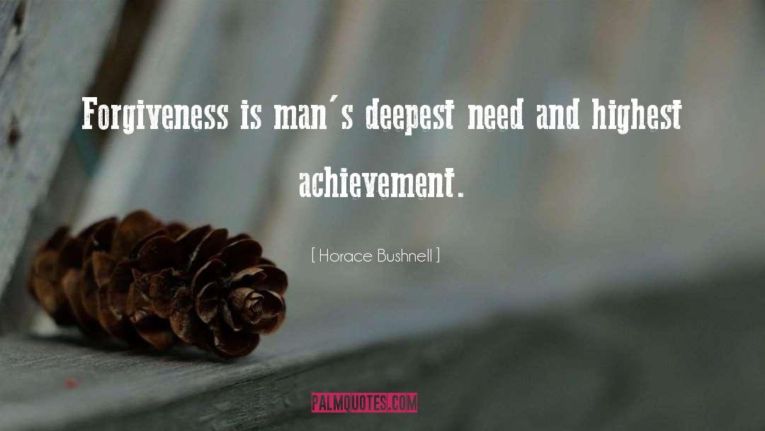 Target Achievement quotes by Horace Bushnell