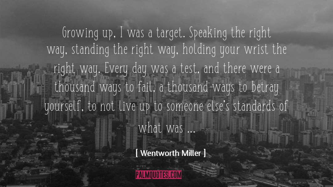 Target Market quotes by Wentworth Miller