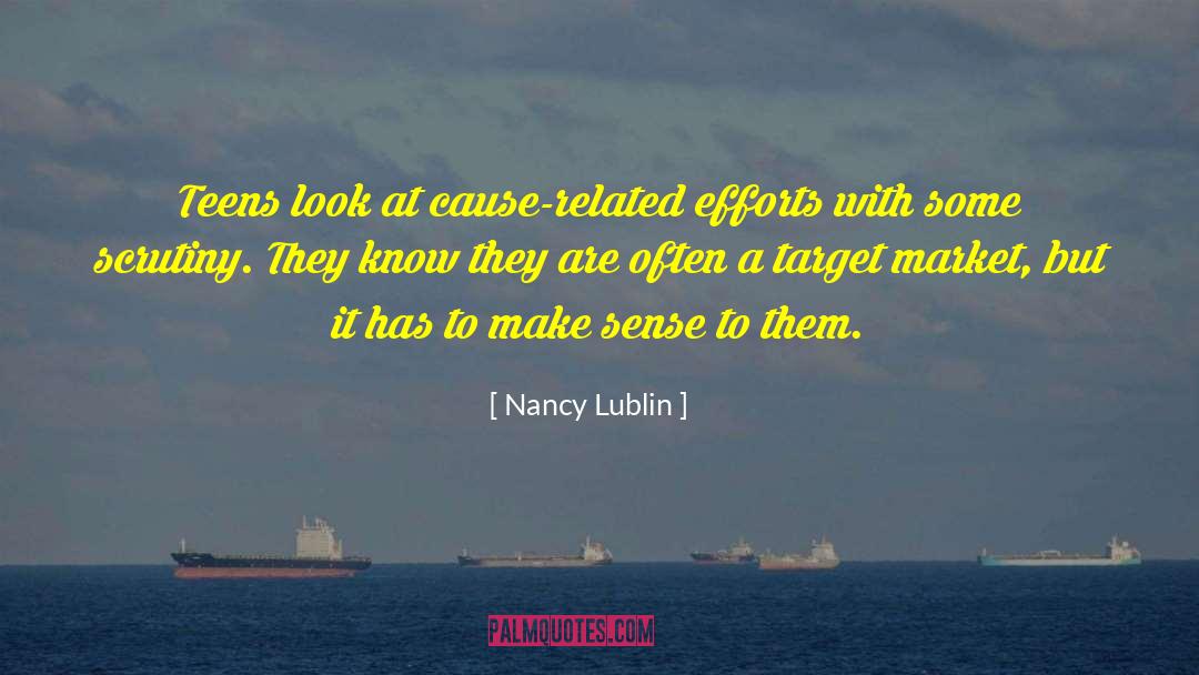 Target Market quotes by Nancy Lublin