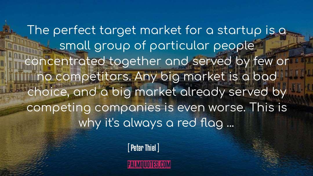 Target quotes by Peter Thiel