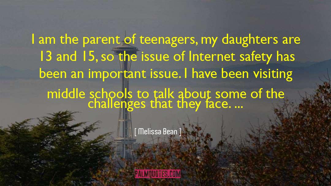 Tarkington Middle School quotes by Melissa Bean