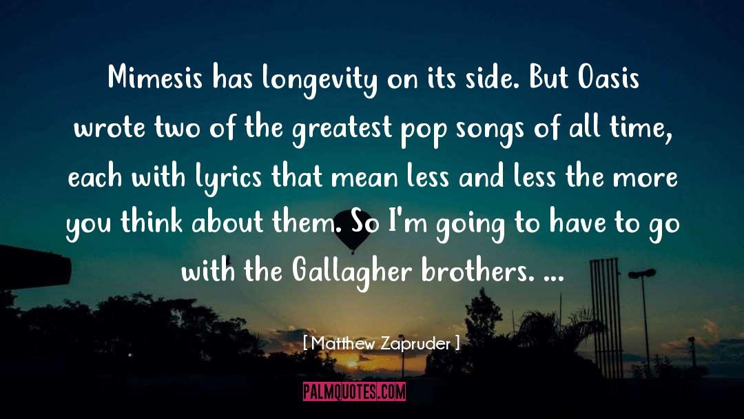 Tarnowski Brothers quotes by Matthew Zapruder