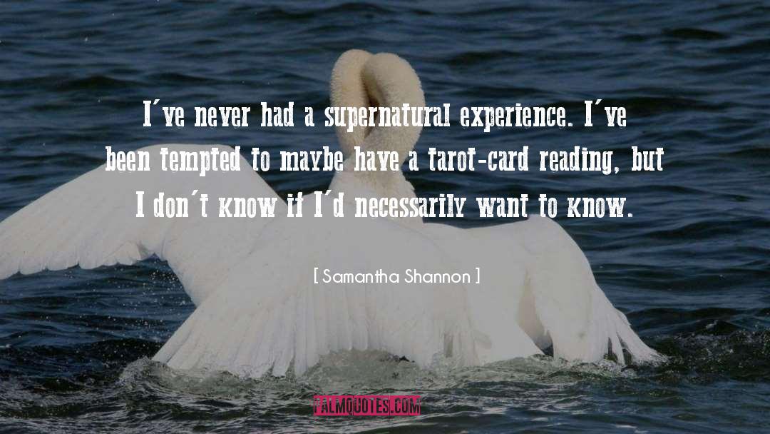 Tarot quotes by Samantha Shannon