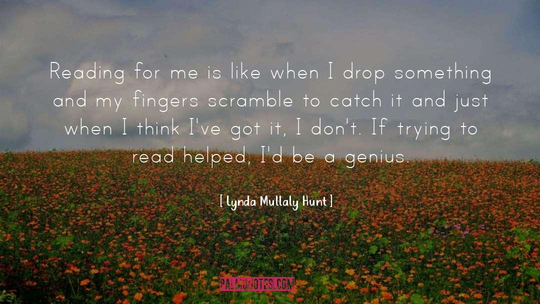 Tarot Reading quotes by Lynda Mullaly Hunt