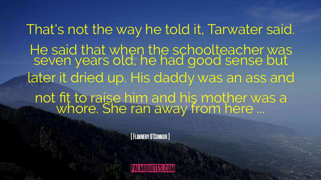 Tarwater quotes by Flannery O'Connor