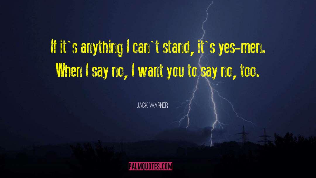Taryn Warner quotes by Jack Warner