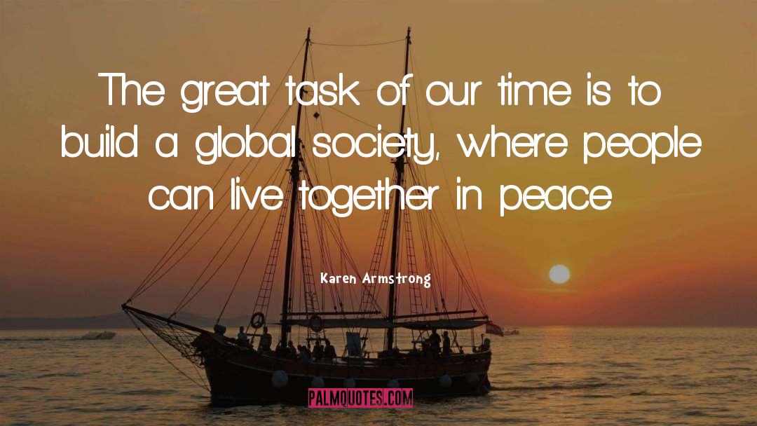 Task quotes by Karen Armstrong