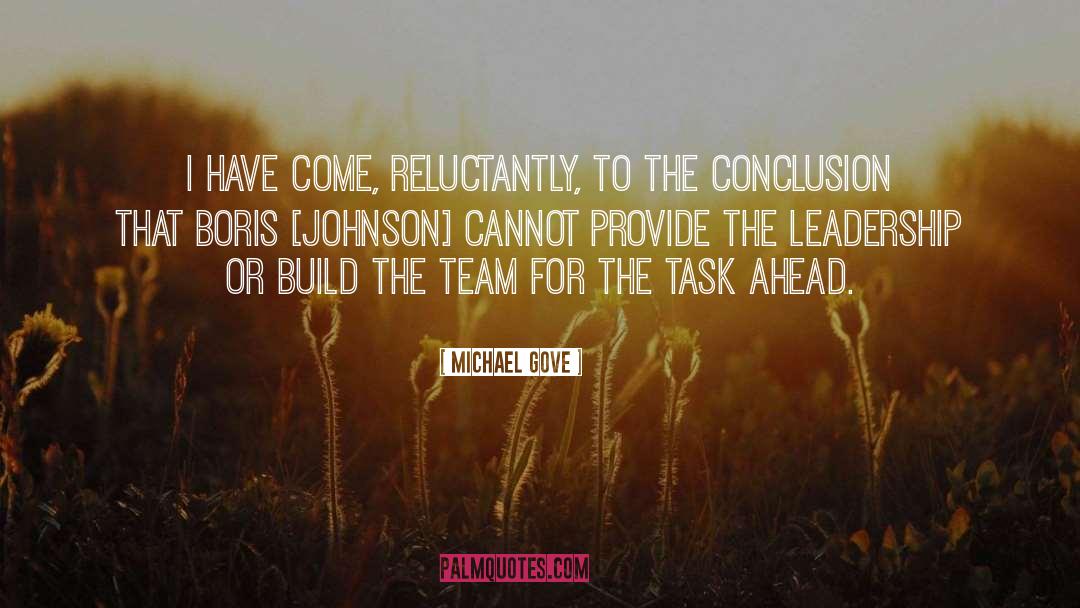 Tasks quotes by Michael Gove