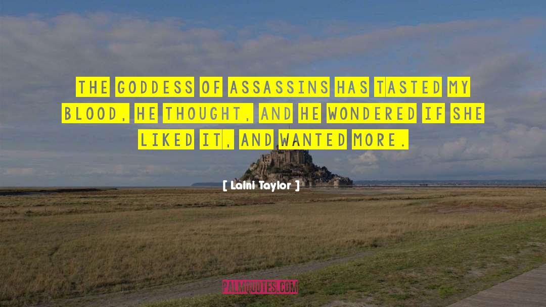 Tasted quotes by Laini Taylor