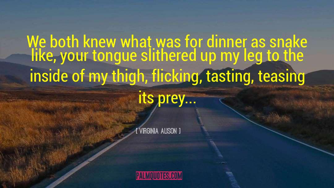 Tasting quotes by Virginia Alison