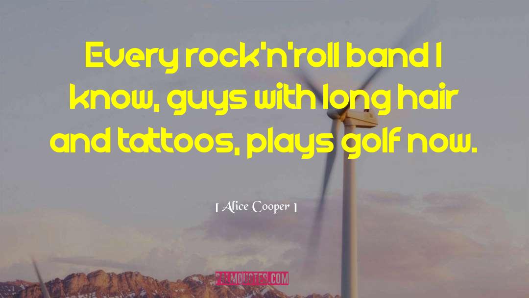 Tate Cooper quotes by Alice Cooper