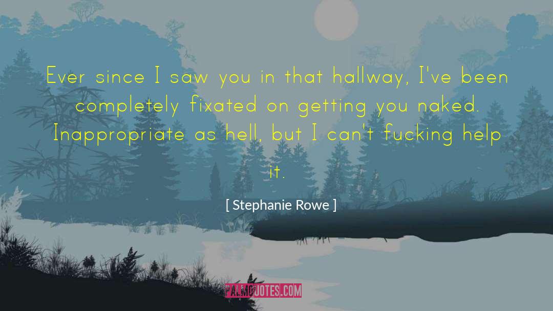 Tate Hallway quotes by Stephanie Rowe