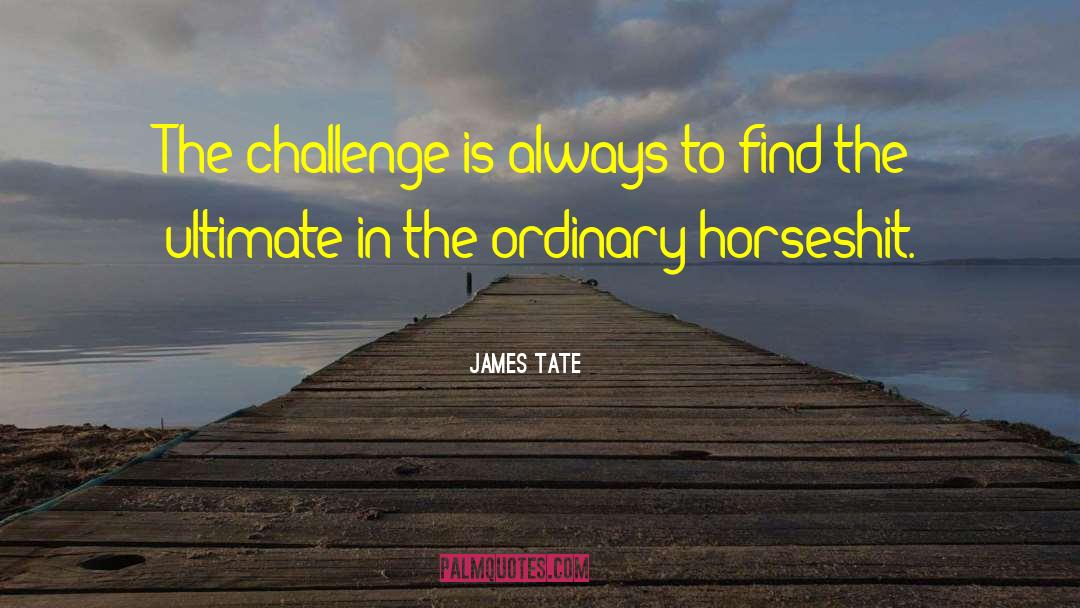 Tate quotes by James Tate