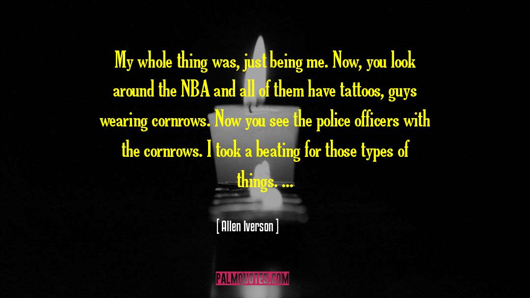 Tattoos Driveline quotes by Allen Iverson