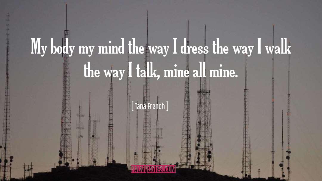 Taupe Dress quotes by Tana French