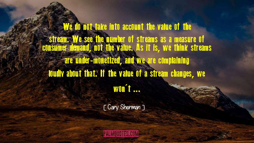 Taurid Stream quotes by Cary Sherman