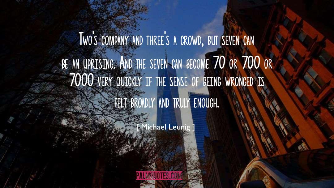 Tavenner Company quotes by Michael Leunig