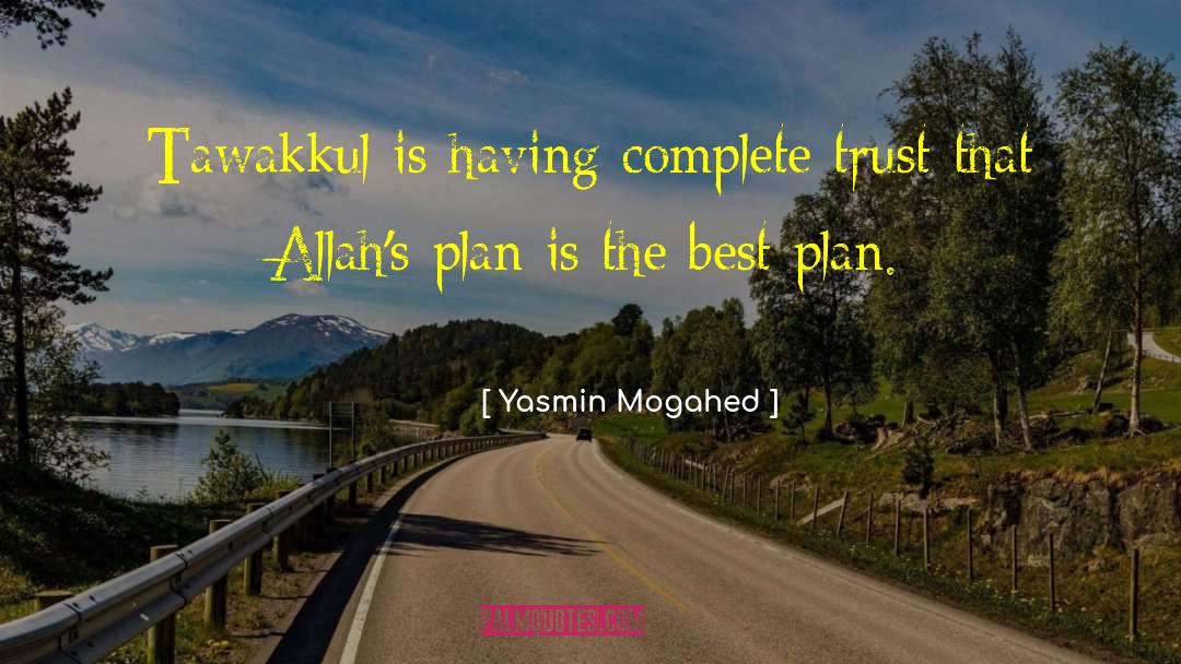 Tawakkul quotes by Yasmin Mogahed